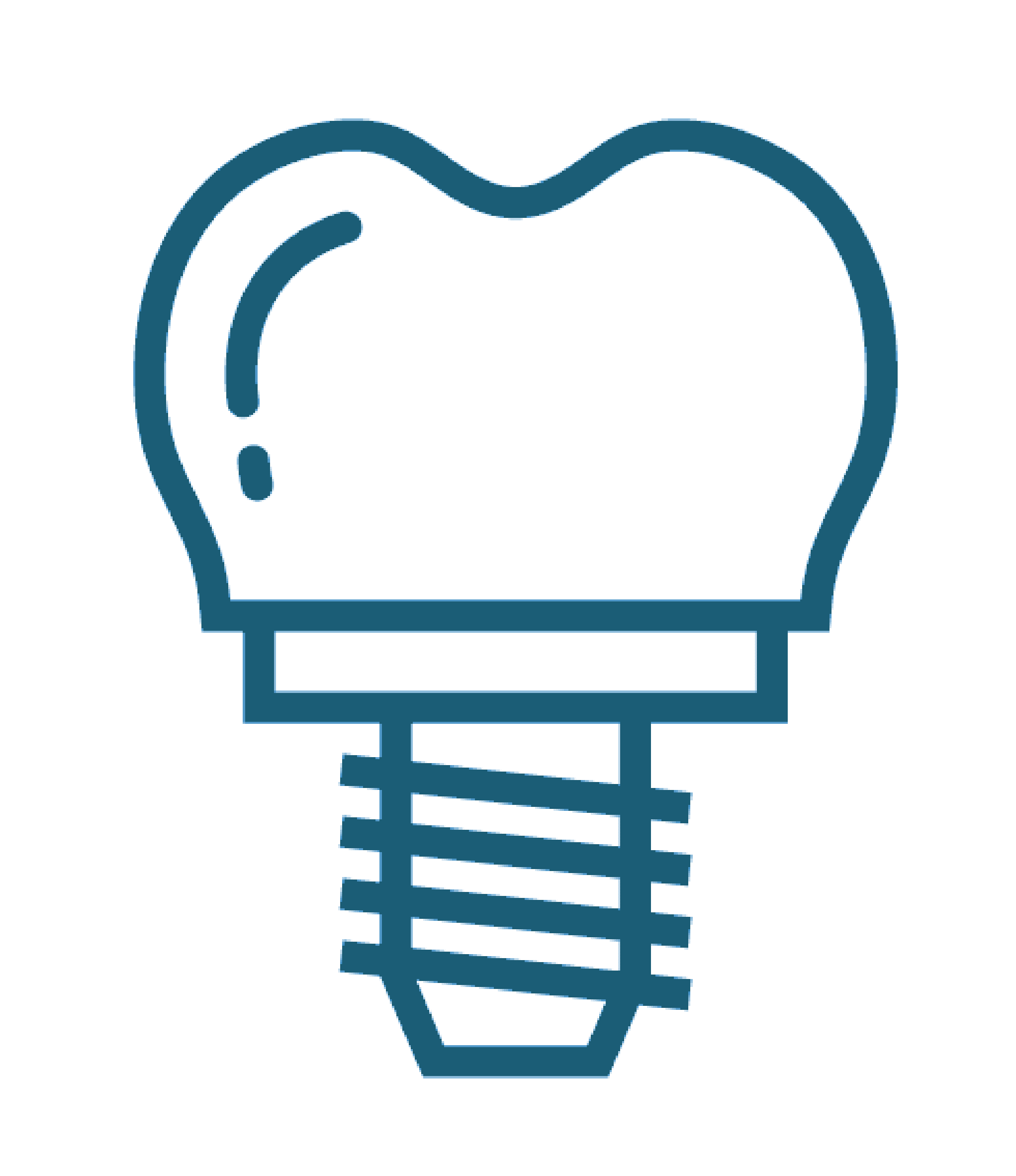 Implant crowns are durable, custom replacements for missing teeth that we create with a lab, and then secure to implants placed by your oral surgeon